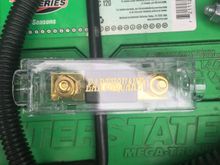 Added a 150 amp fuse in line just to be safe.