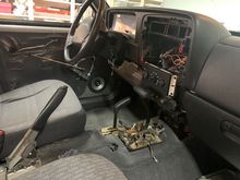 Pulling radio and center console