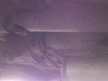 Rusted out floorpan