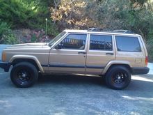 I installed these black 15'' steel wheels a week after I bought Goldie. Wheel Works in Walnut Creek Ca. did a great Job!