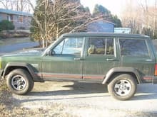 1996 jeep cherokee sport (all stock)