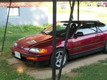 Chris,s old CRX.sold a kid in va. beach rode a bus for 8 hrs. to pick it up. got a ticket driving it back.