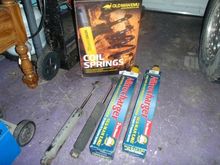 emu 4.5 coil springs, old man emu front shocks, rear shocks off s-10