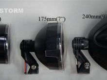 Halogen Type
1.Material:ABS
2.Operating voltage:12/24V;
3.Lamp:75W halogen@Osram;
4.Brightness:1000lm;       
5.Beam distance:500m; 
6.Reflector:150mm,175mm available
7.ISO9001,SGS,CE Approval


HID Type
1.Material:ABS
2.Operating voltage:12V;
3.Lamp:35/55W HID bulb;
4.Brightness:3500/4500lm;       
5.Beam distance:1500m
6.Reflector:150/175/210/240mm available  

Available in the auxiliary lamp for truck, forklift , off-road . ATV.  Excavator and heavy duty equipment .Install easily to any truck and heavy duty equipment.
 
 
High brightness, color temperature 6000K ,Pure white as sunlight.  The high performance of tight waterproof, dustproof , quakeproof. Anti explosion. ISO9001,SGS,CE Approval