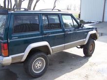 Right after lift install, need new tires!