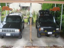 my 96 xj, and my girls 95 zj