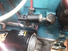Here is the location of The sender. All you do is unplug it and unscrew it. Be sure to use sealer on the threads of a new one, I like liquid Teflon. But thread tape will work.