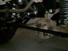 Iron Rock offroad HD tie rod and track bar
