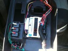 Wires mostly wrapped and ready to plug in