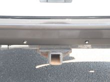 LED puck lights recessed into the back bumper.  They give off 110 lumens each in a wide dispersion pattern.  Good area lighting right behind the Jeep for messing with trailers at night.  I like that they are tiny, and you may not notice unless you were looking for them.  Another "Jeep made it that way" factory-looking mod.