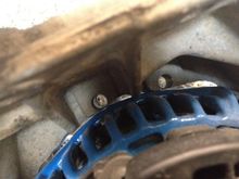 Alternator to bracket clearance