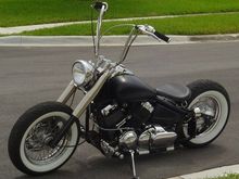 yamaha vstar - cut up