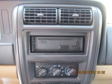 installed cd player