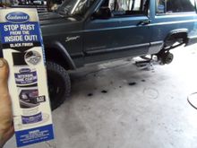 I used this stuff all over the inside of both rockers. I also used chassis saver on the inside of the quarter panels in front of the rear wheels(farthest back section of the inner rockers)