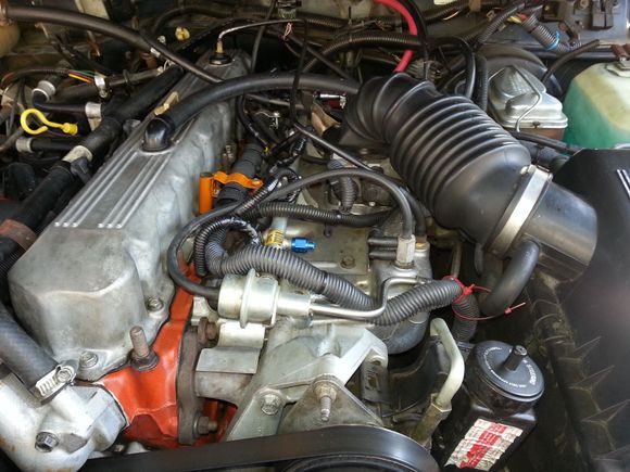 upgrading ground at firewall the red one on top of braided factory ground .and many others.