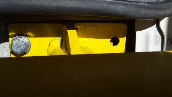 Unfortunately, by going over the skid, it made the outside passenger bolts not line up. I like the 3 bolts supporting underneath. But will threw some smaller diameter through bolts in until I can  remove the bumper and ream out the holes. (And then I'll replace my busted fuel line check-valve!