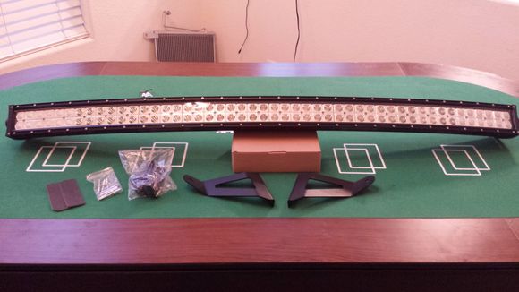 Light bar came in, from ebay