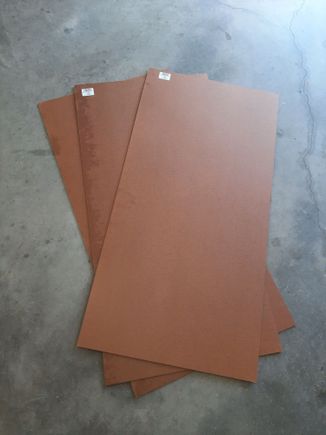 These were the best three panels they had in stock regardless of the minor exposure
