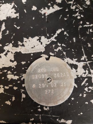 I removed all the paint and cleaned the metal.