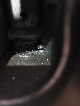 That steel did not want to be cut, and tap was so small i thought i was going to break it but it worked out fine.