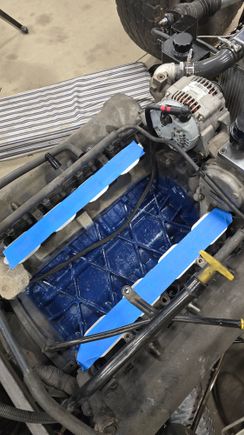 Starting on wire tucking the engine