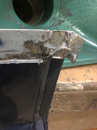 Carefully cut the inner panel.