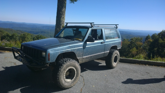 blueridge parkway after another day at richlands