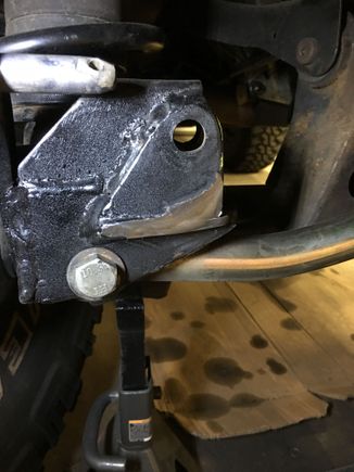 So I had to cut about 1/4” off and taper it to the left. If I were to do this again I’d raise the shelf 1/4-3/8” higher and the steering would have cleared. Live and learn...