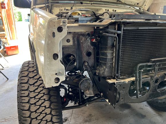 Reinstalling the fenders 