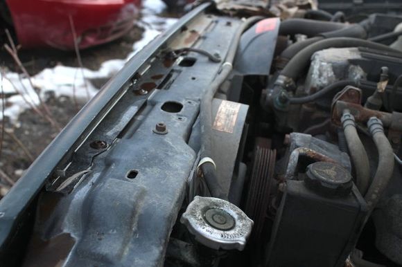 My Radiator Crossmember - 2Dr, 5speed manual XJ
