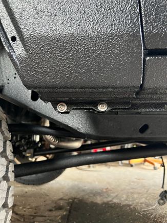 I misplaced the nut-serts for the front fenders so I went ahead and put new stainless hardware in there. Genuinely curious to see how they hold up over the long term without seizing. 