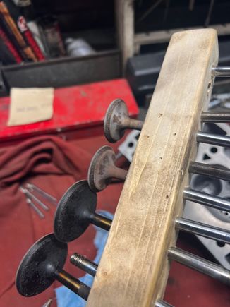 Intake valves are a little dirty and exhaust valves are a little pitted. 