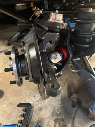 Chromoly axles, new ball joints, tie rod ends, hubs, bearing seals.