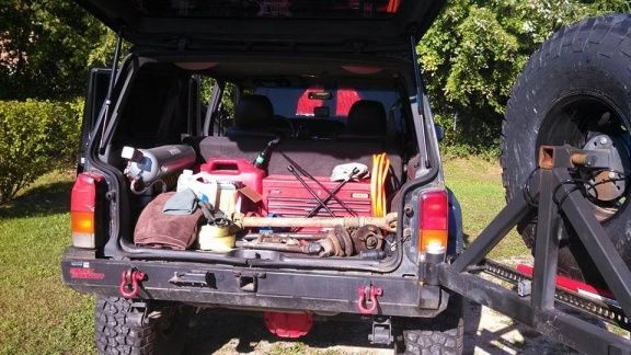 Loaded up for a little family fun!