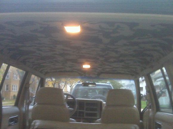 camo headliner