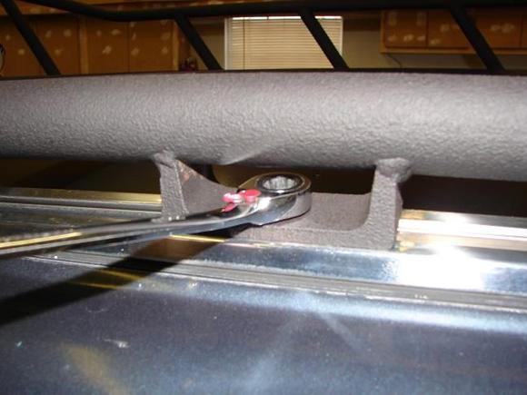 Plenty of room to tighten the bolts even at the shortest center rack mount.