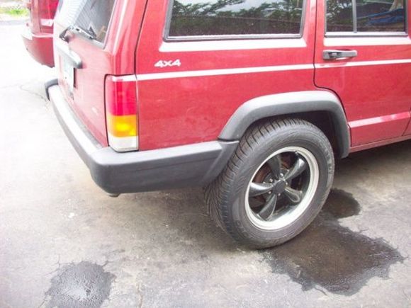 Rear Bumper End - big crap trap