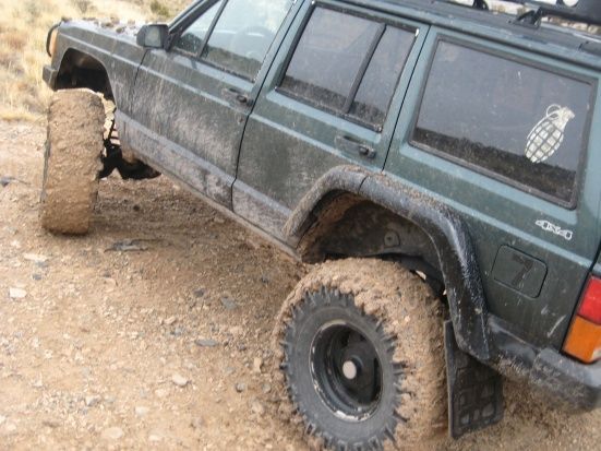 At Little Moab in the mud