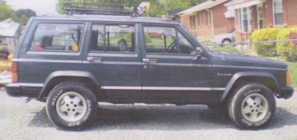 6/10/09 XJ stock  1000.00 .1 owner little old lady .4x4 never was used she said.