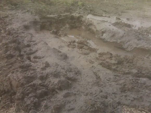 the hole or pit after i got out