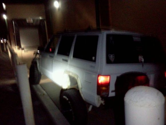 Just took the fender flares off, wanted to see how it looked.