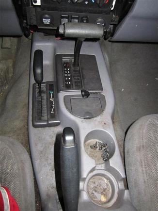 So much sticky soda and dirt. Extra screws we found in it so far