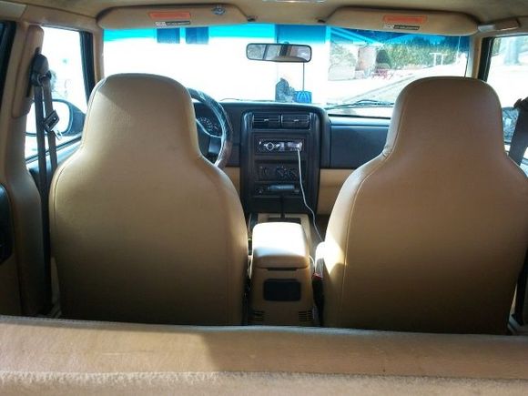 Interior is not my ideal choice of color, but it will grow on me eventually