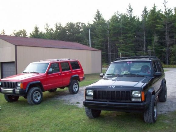 The 96' and 89' (r.i.p. big red, got smashed by a camero)