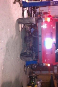 rear end and new leafs are in
