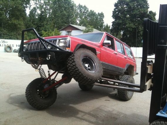 not bad at all.  just gotta do a shackle relocation to get more outa the back !!! gotta love the unseated coil hahah