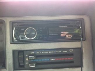 New stereo w/ 6.5" speakers.