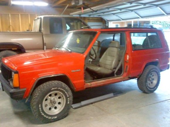 No door was doing rocker Panel replacement