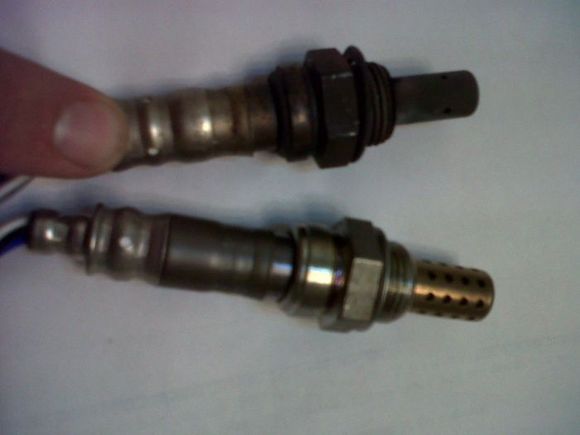old and new o2 sensor