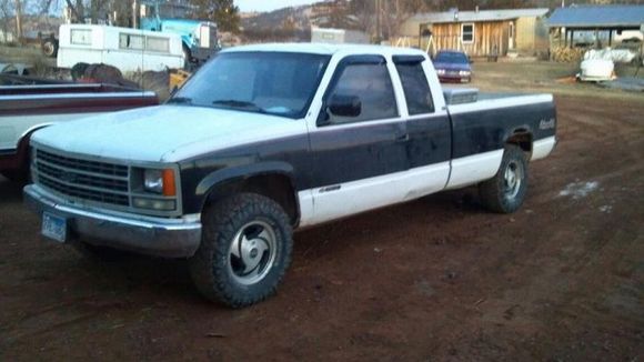 Tool box and tightened up the torsion bars.